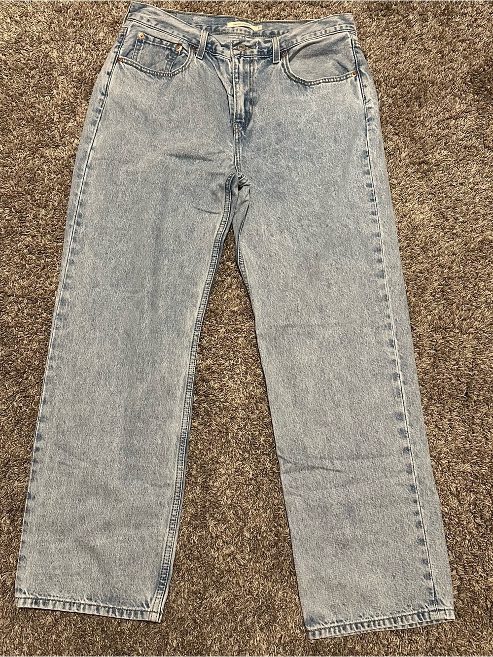 Levi's Straight Leg Women's low pro Jeans in Light Wash Blue sz 31